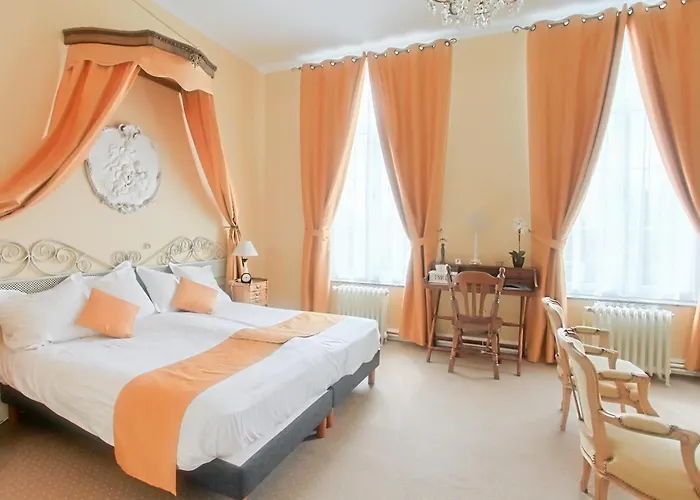 Chateau De Moulin Le Comte Couette-café Aire-sur-la-Lys